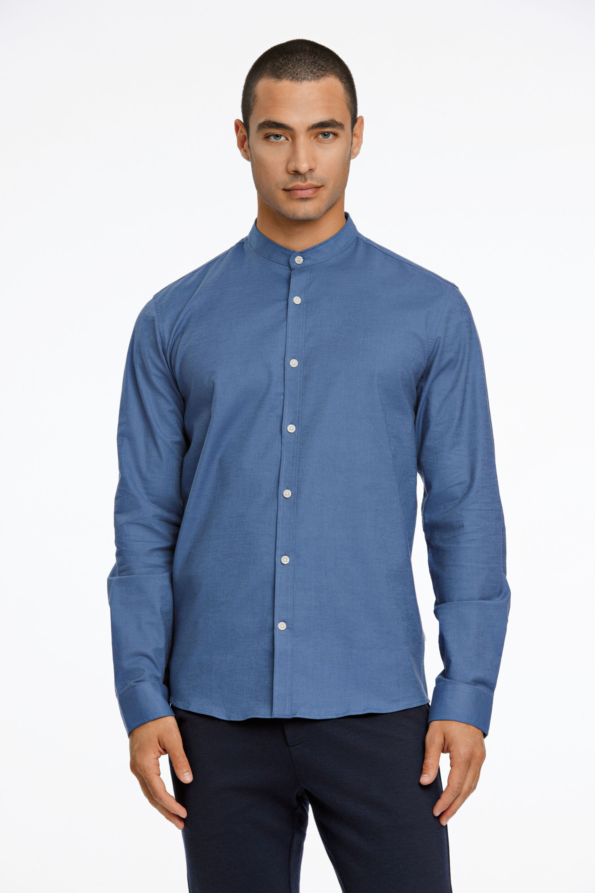 Lindbergh  Oxfordskjorta Blå 30-203174A