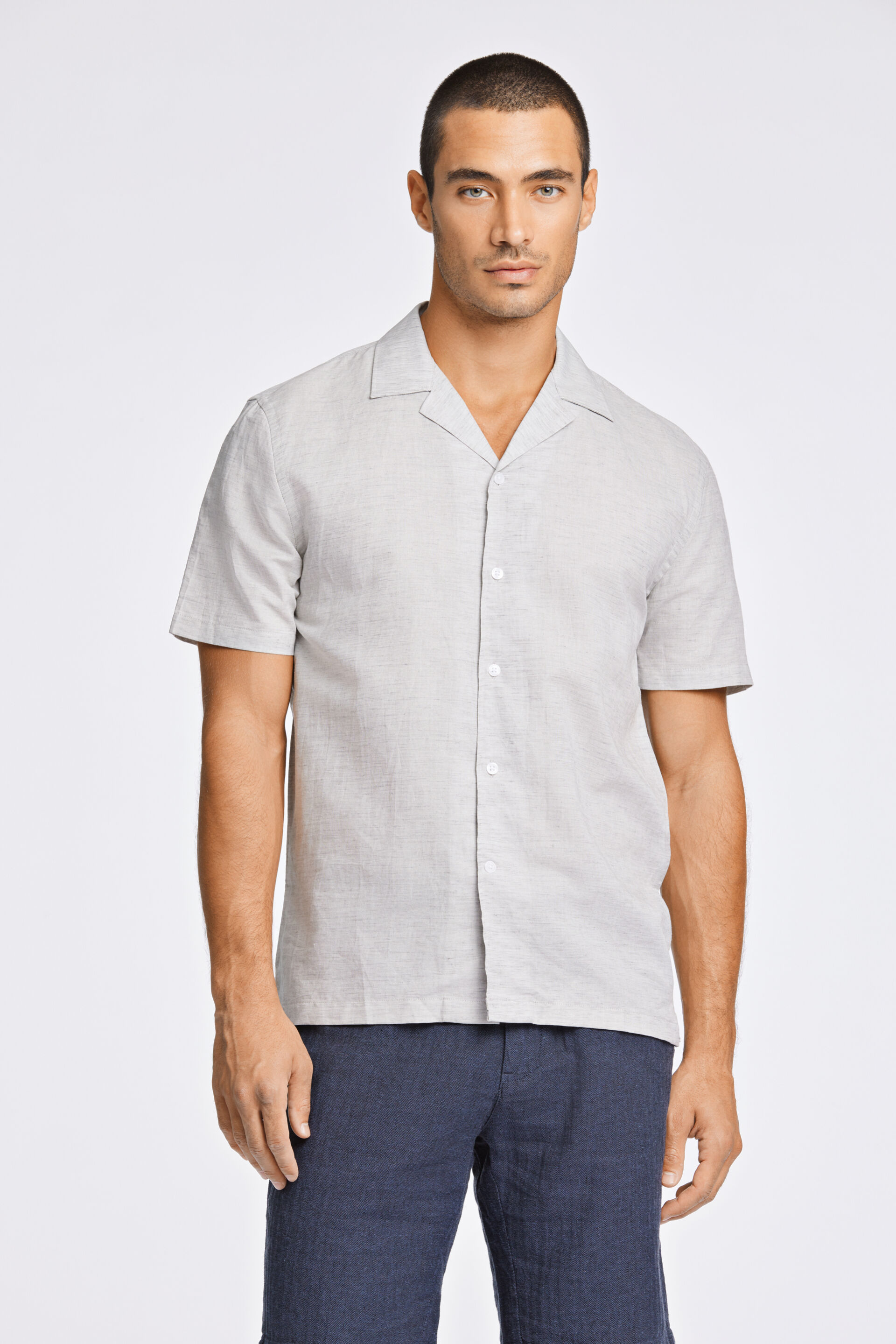 Linen shirt Linen shirt Grey 30-203345