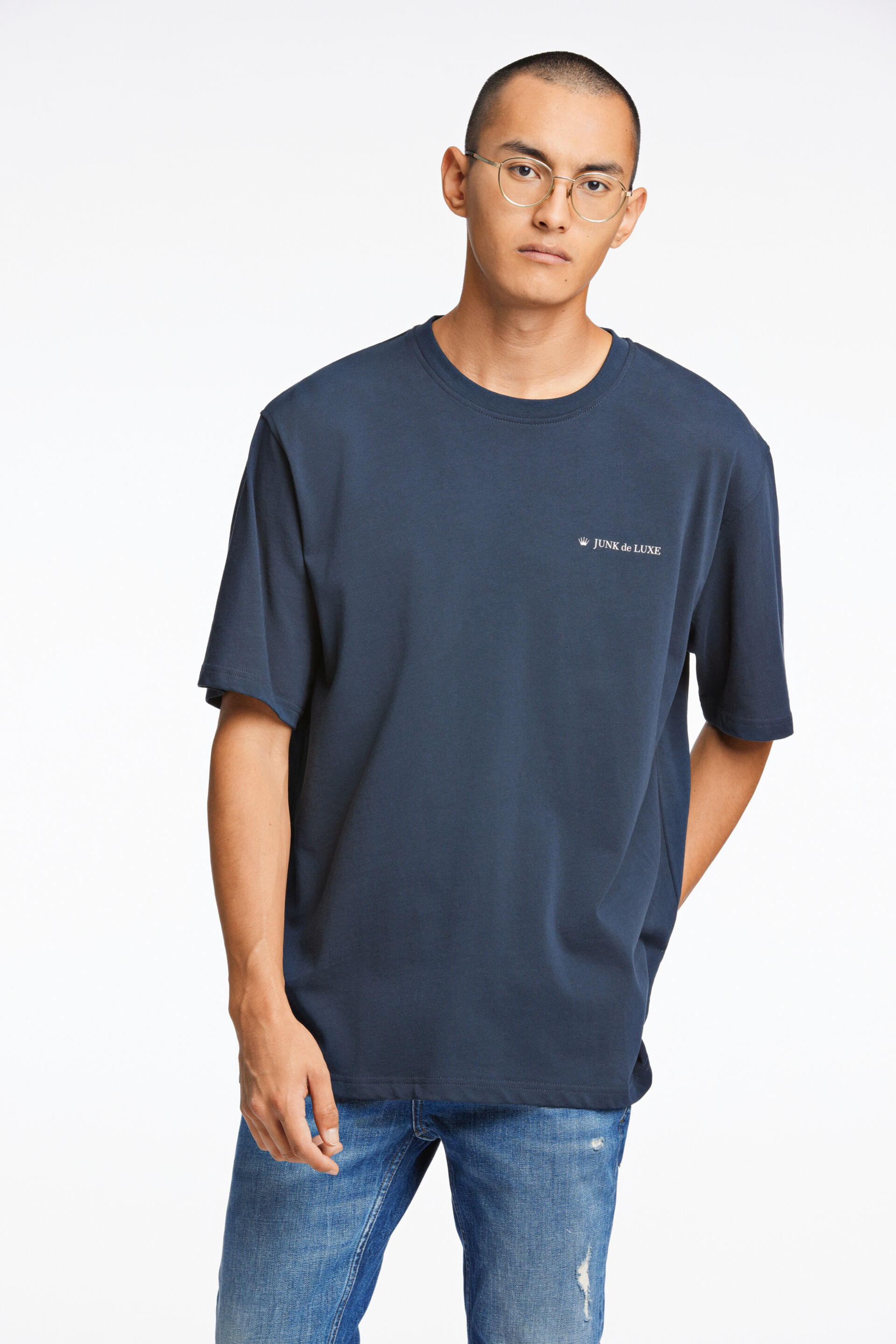 Junk de Luxe  T-shirt Blå 60-455019
