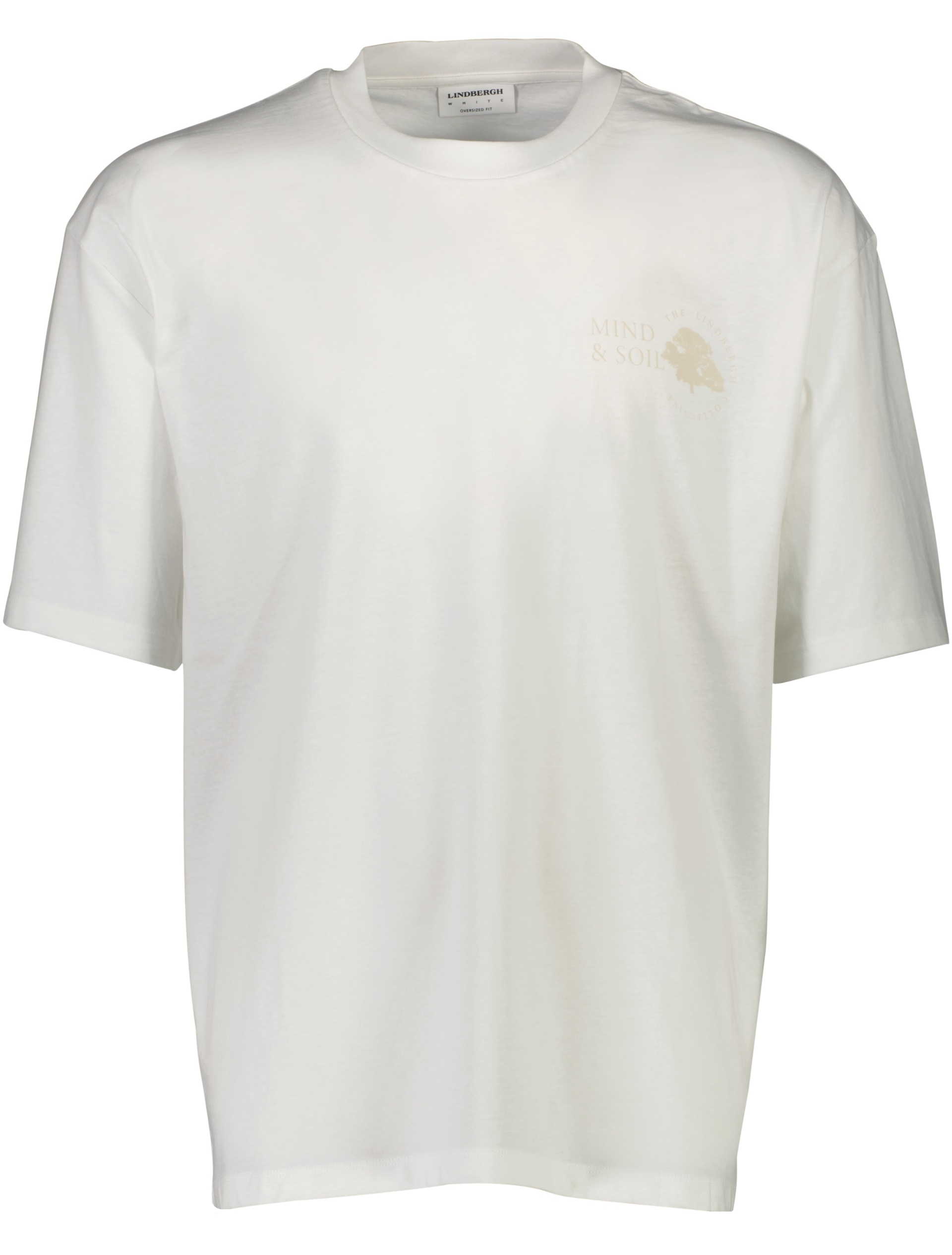 Lindbergh T-shirt wit / white