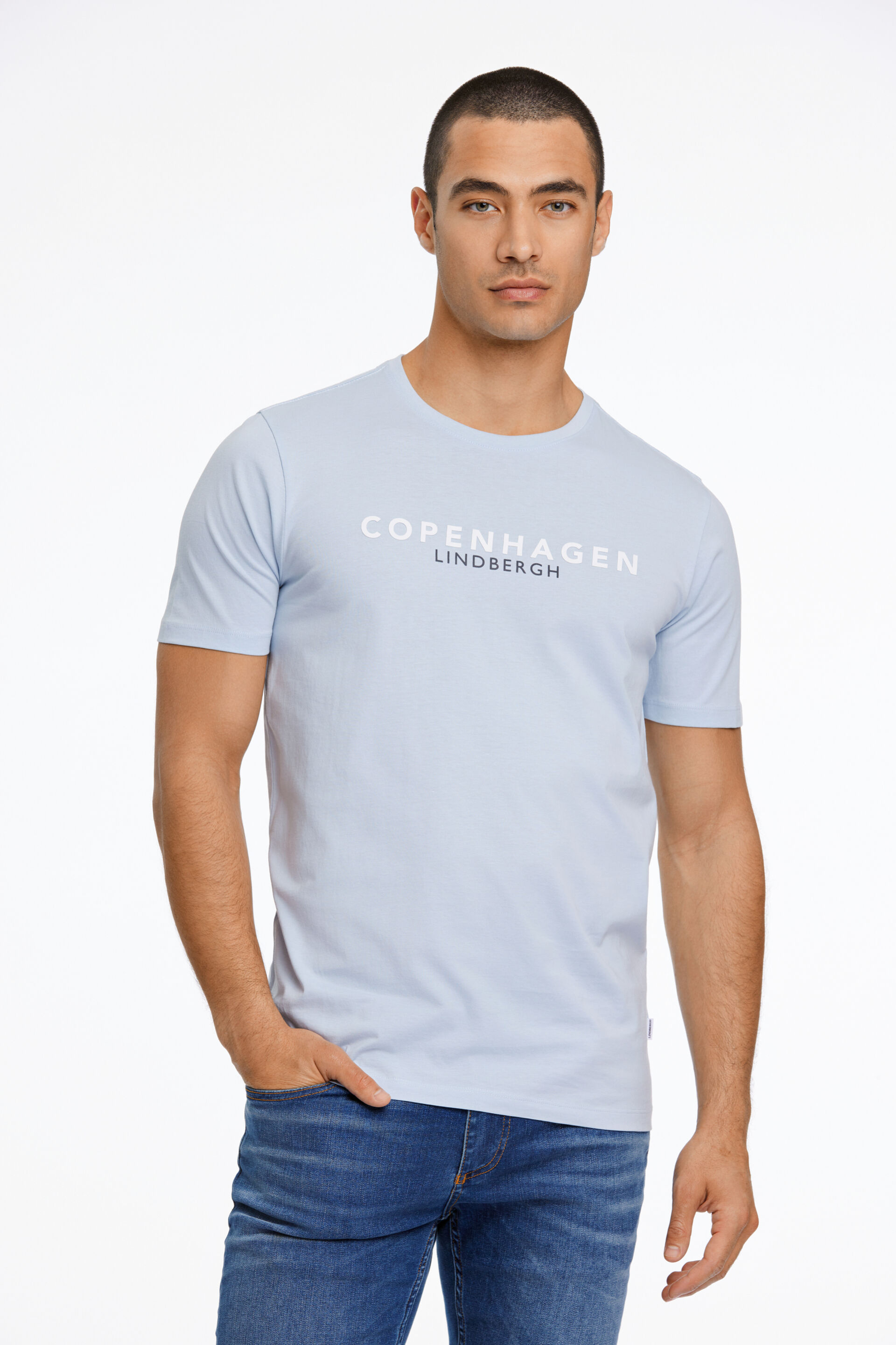 Lindbergh  T-shirt Blå 30-400200