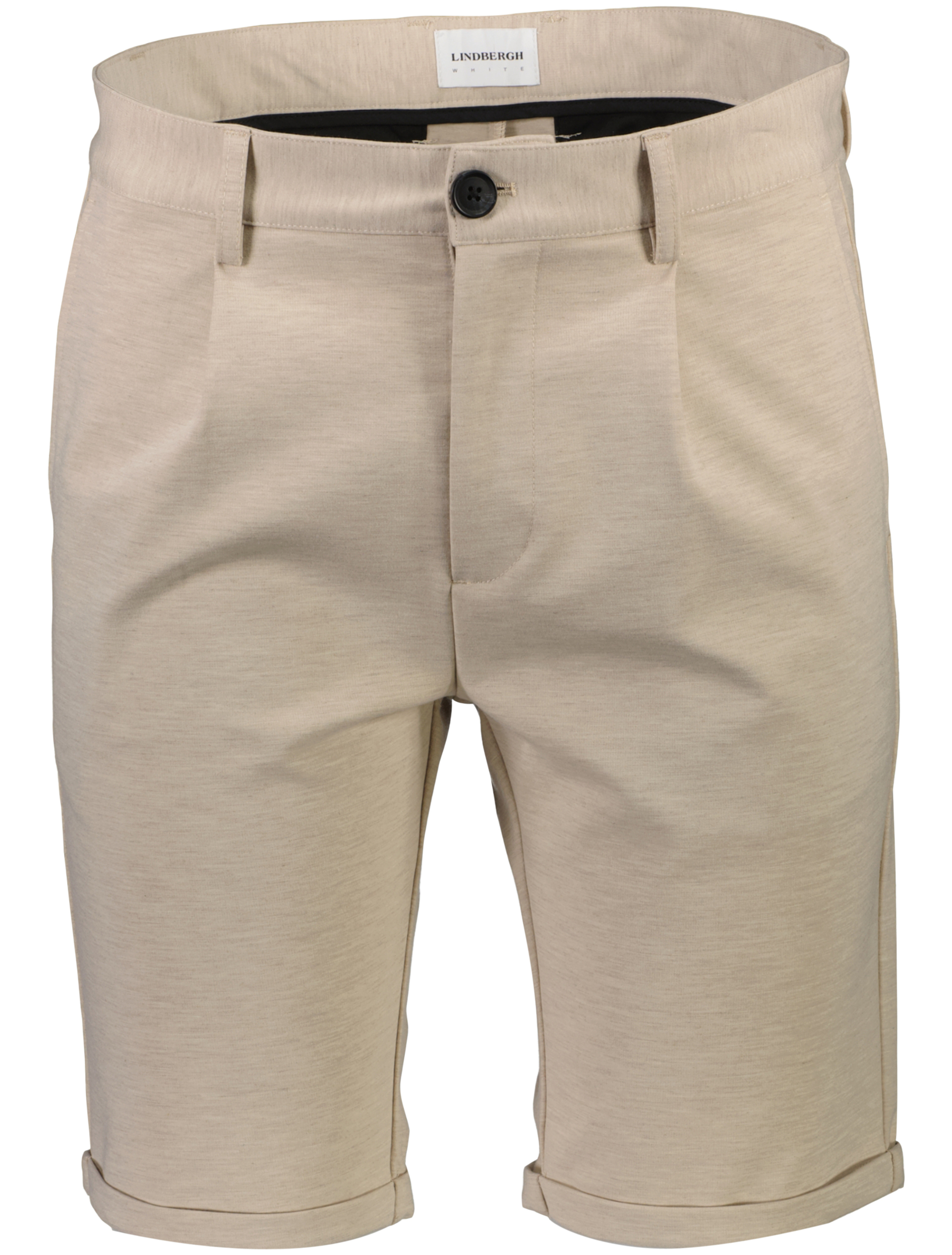 Lindbergh Pantalon korte broek grijs / stone mel