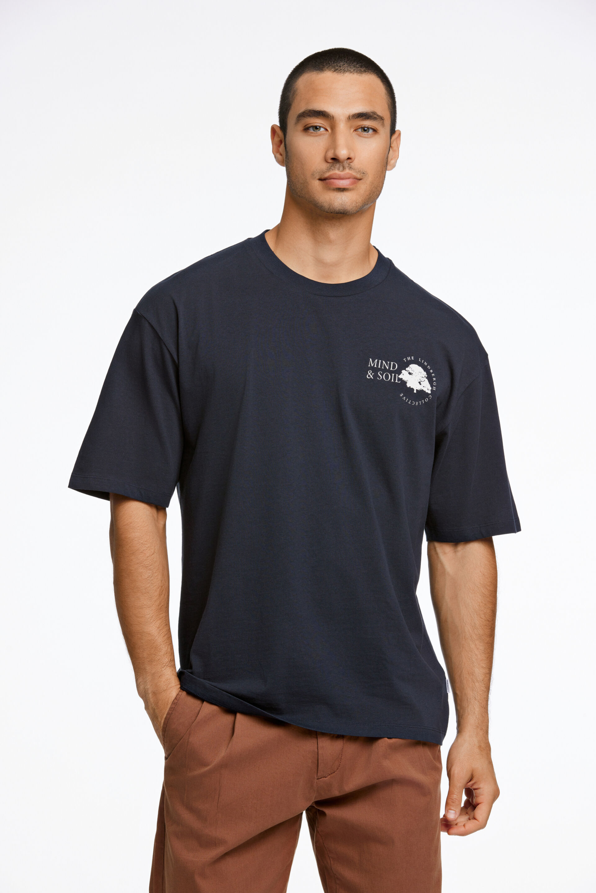 Lindbergh  T-shirt Blå 30-400207
