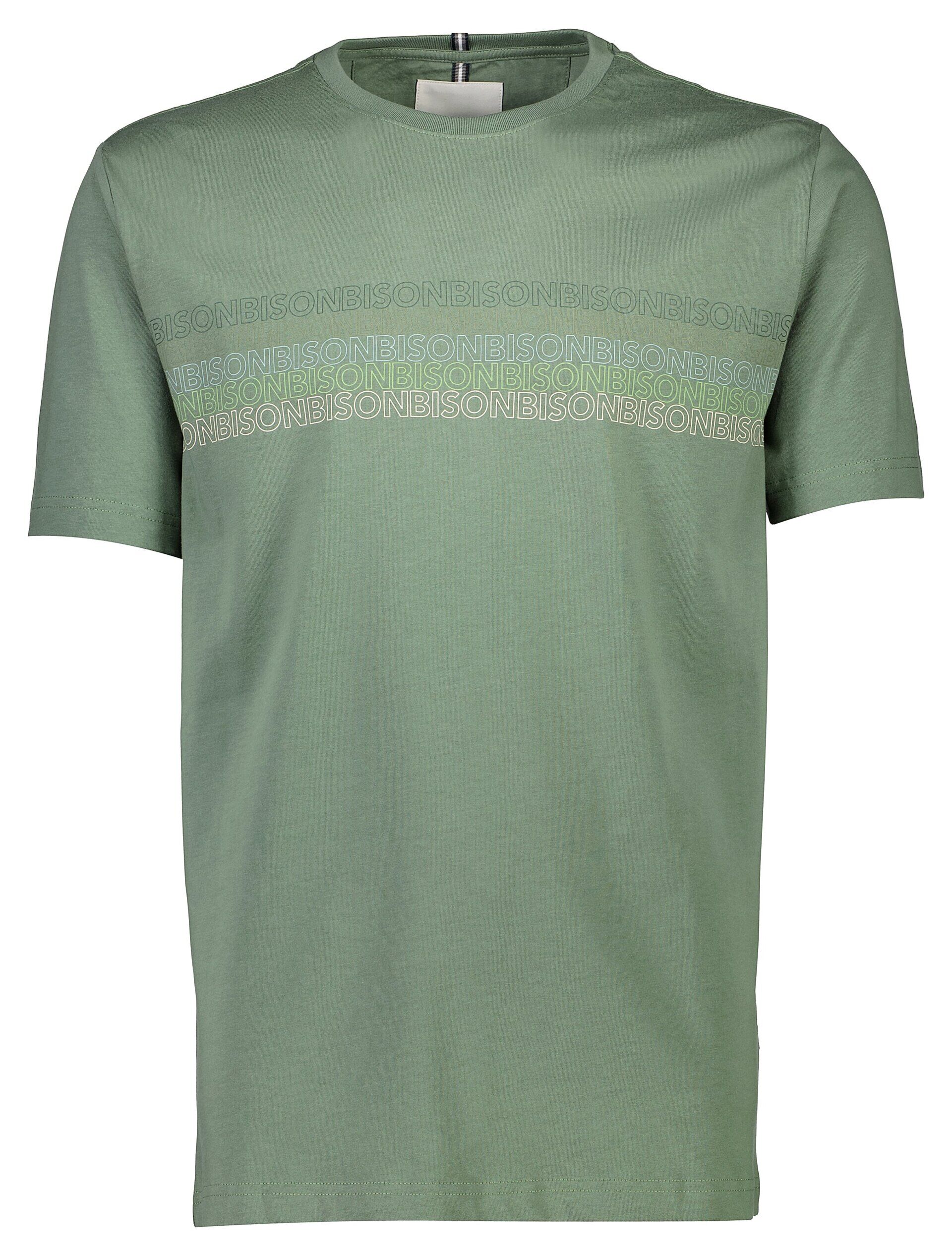 Bison  T-shirt Grön 80-400112PLUS