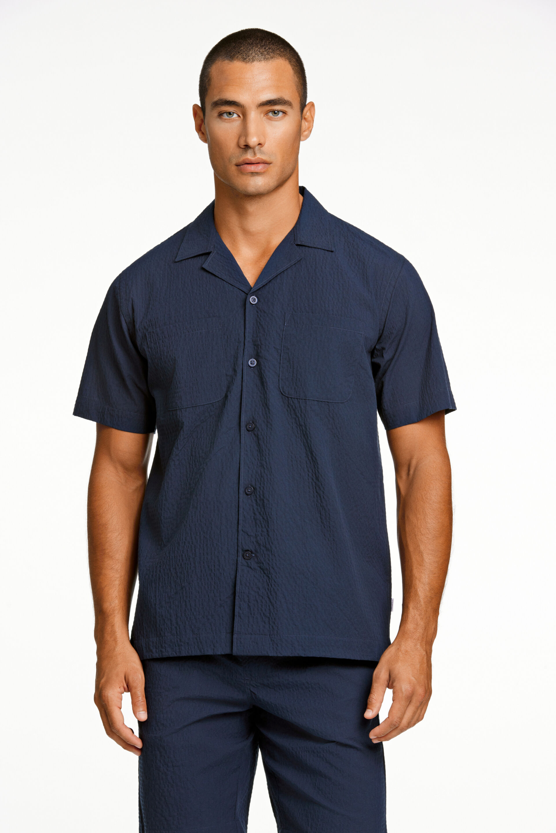 Casual overhemd Casual overhemd Blauw 30-203575