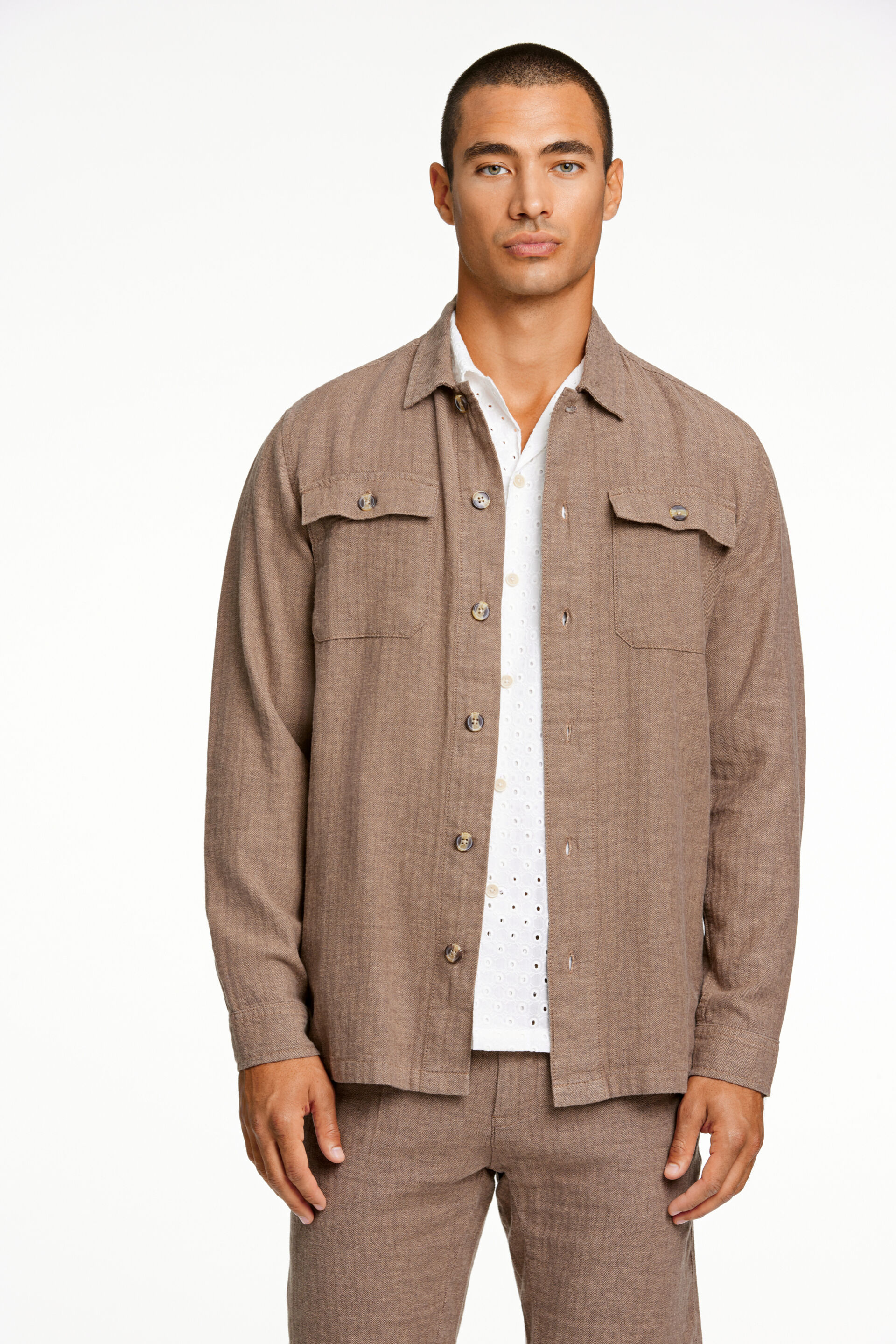 Linen shirt Linen shirt Grey 30-304020