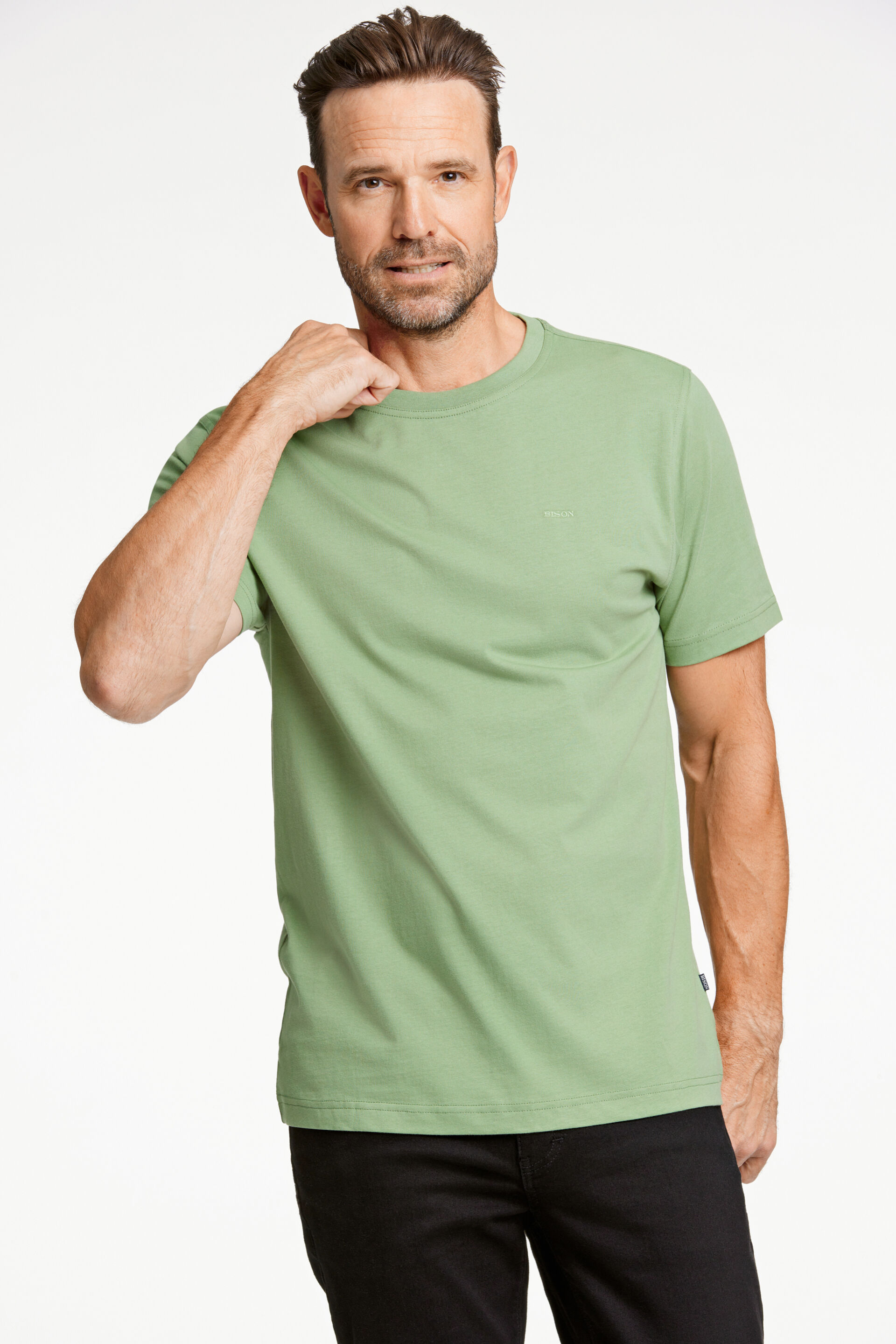 Bison  T-shirt Grøn 80-40000