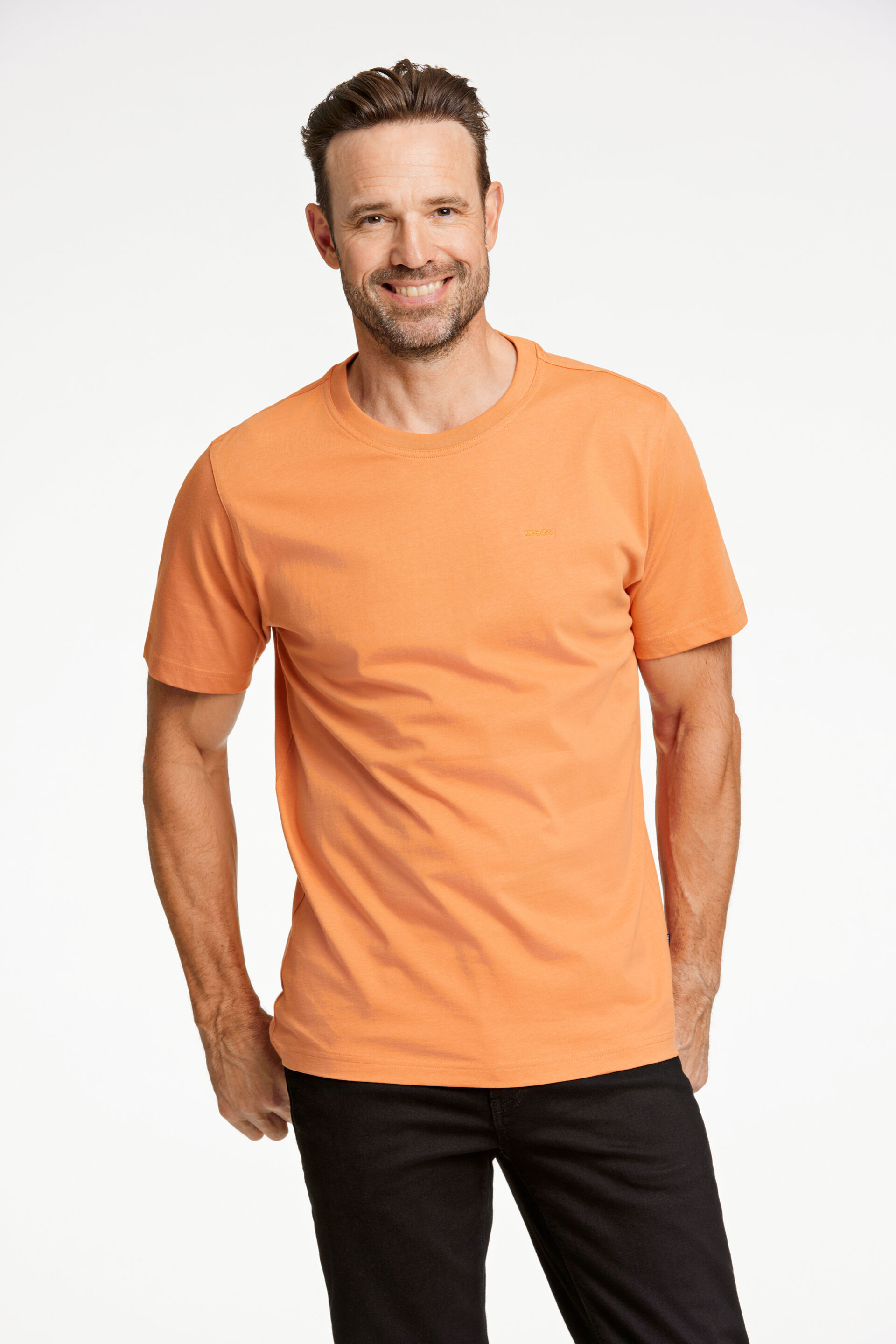 Bison  T-shirt Orange 80-40000