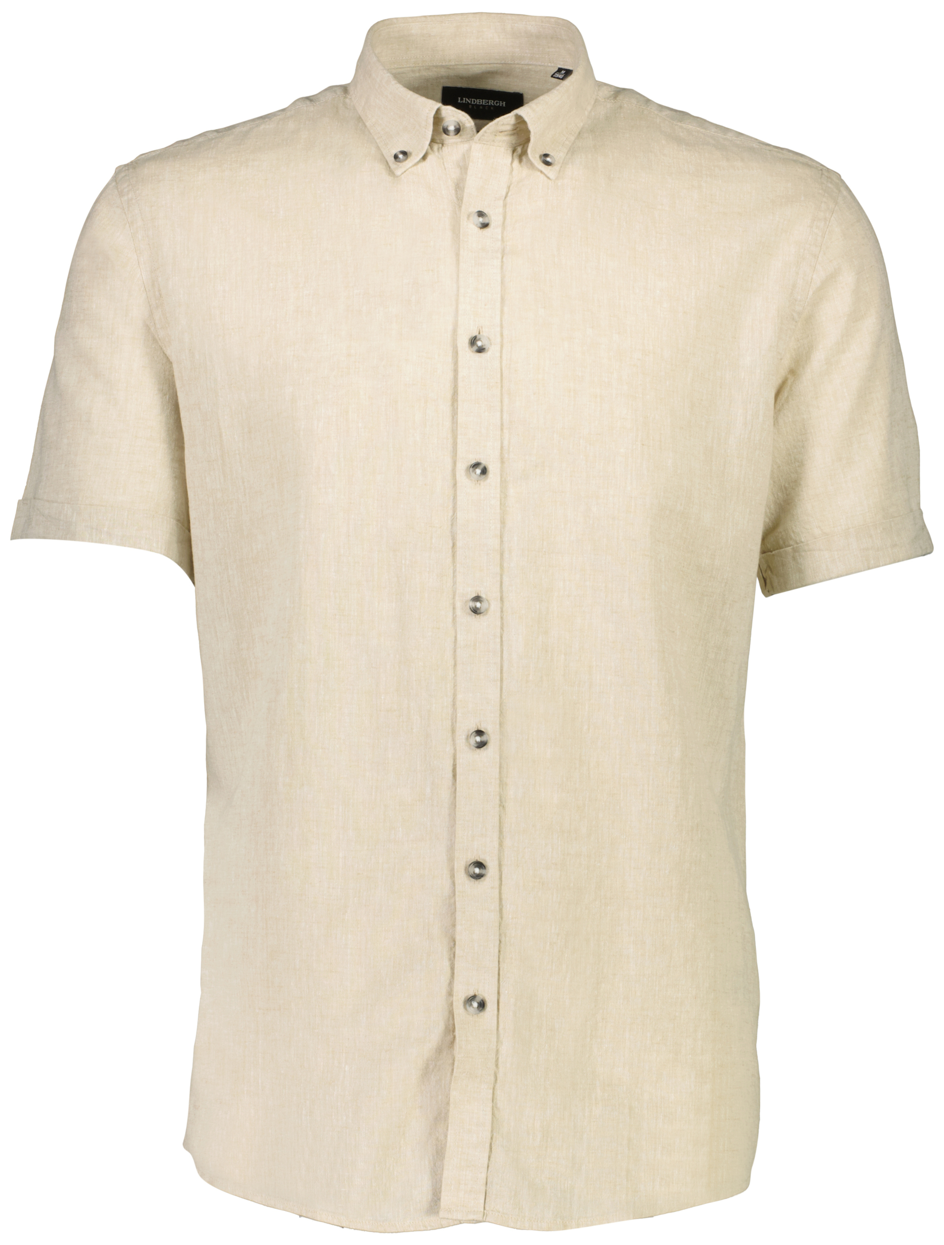 Lindbergh Linen shirt green / khaki