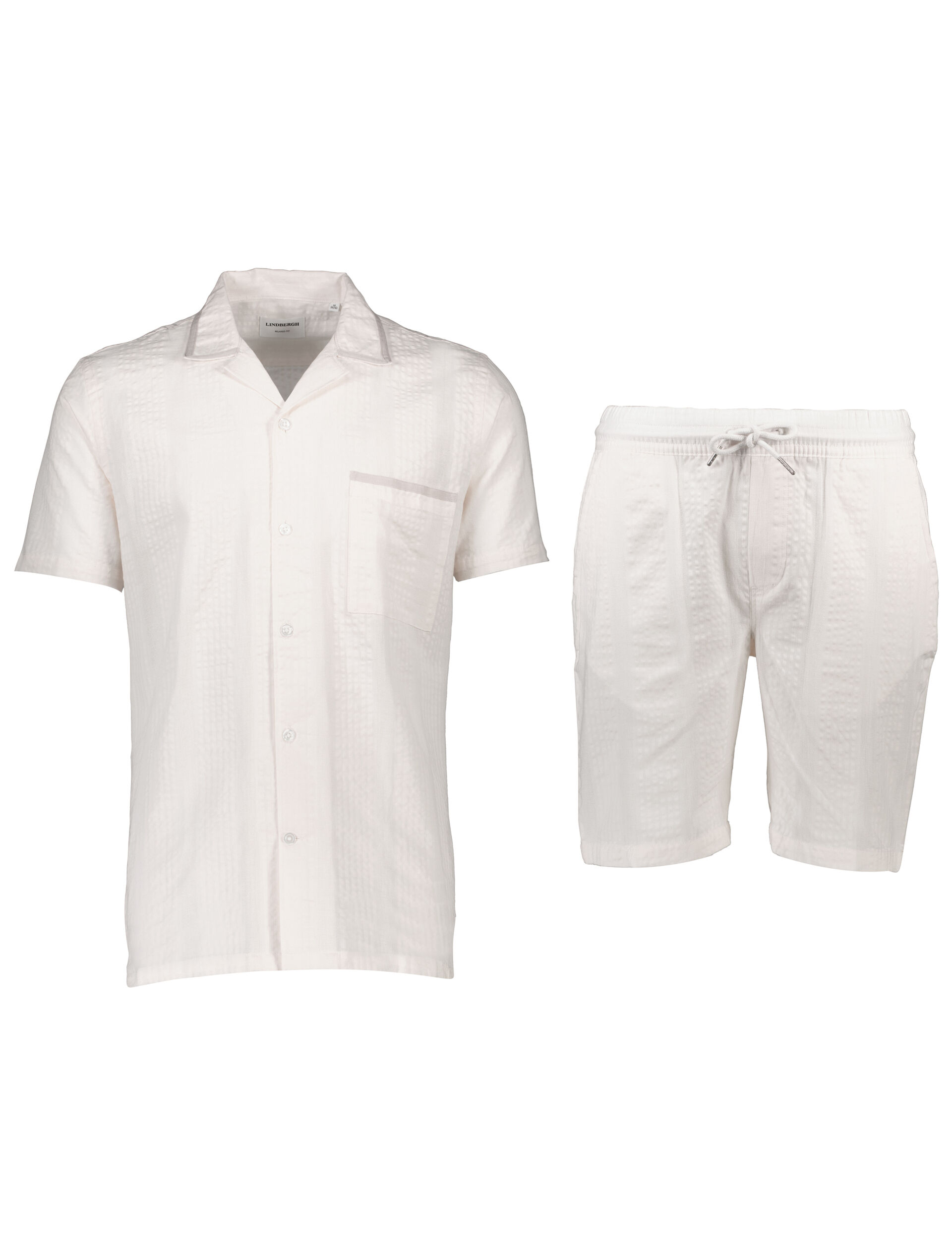 Casual skjorte Casual skjorte Hvid 30-203591SET