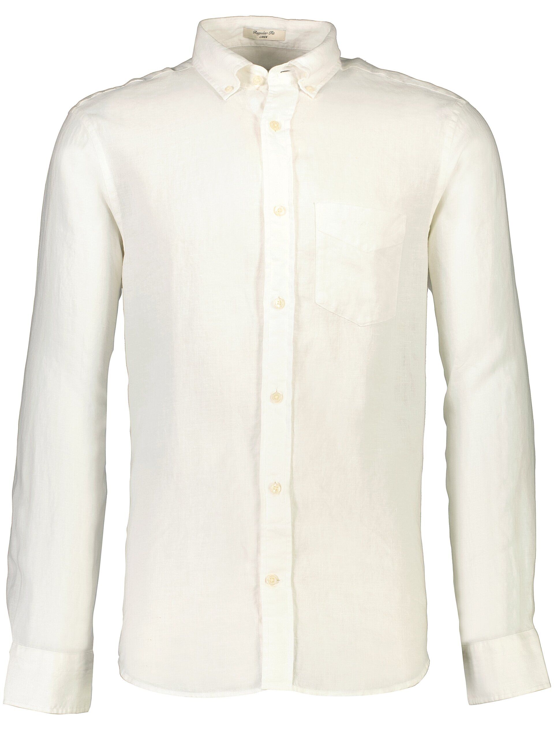 Gant  Hørskjorte Hvid 90-201272