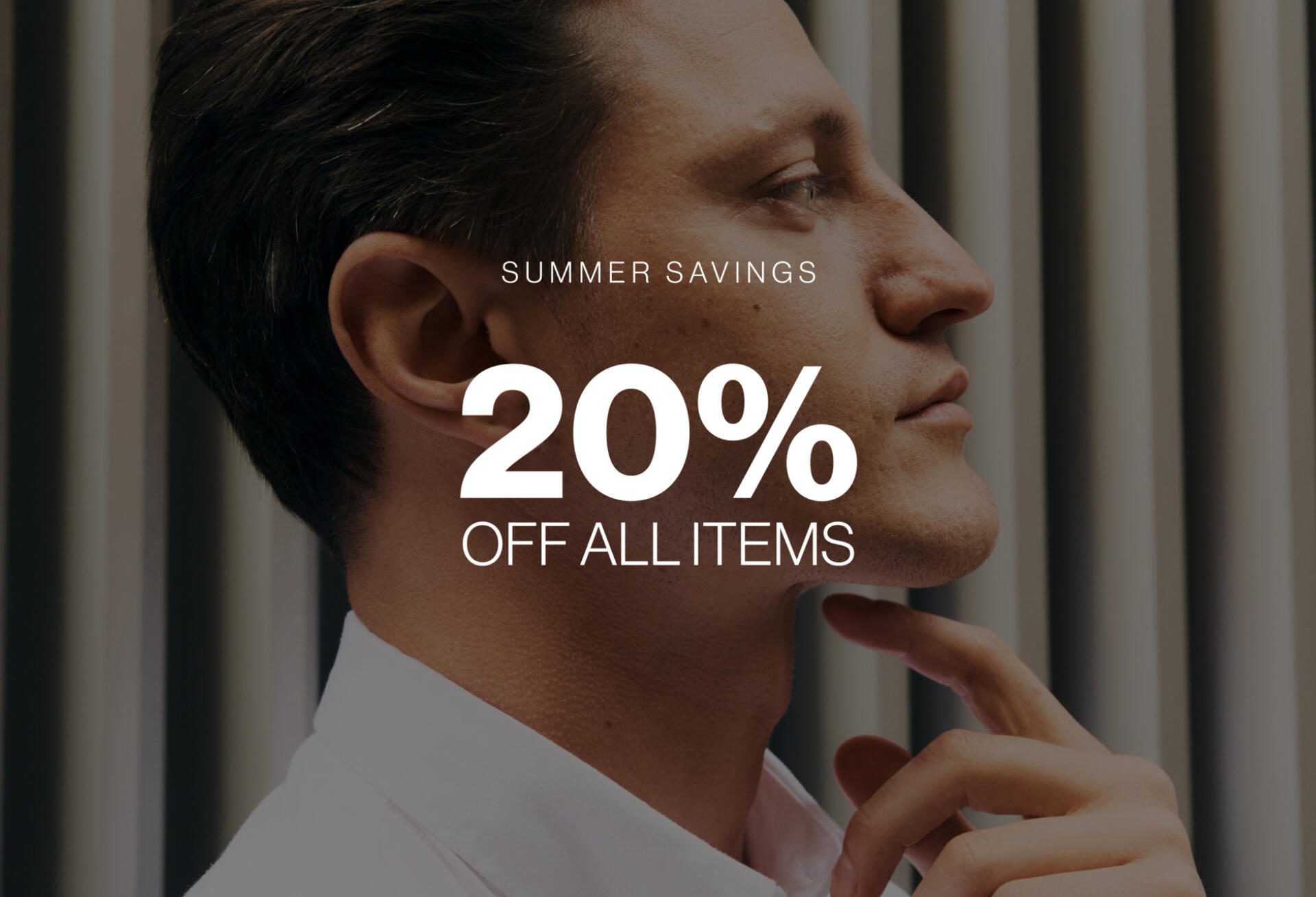 20% off all items