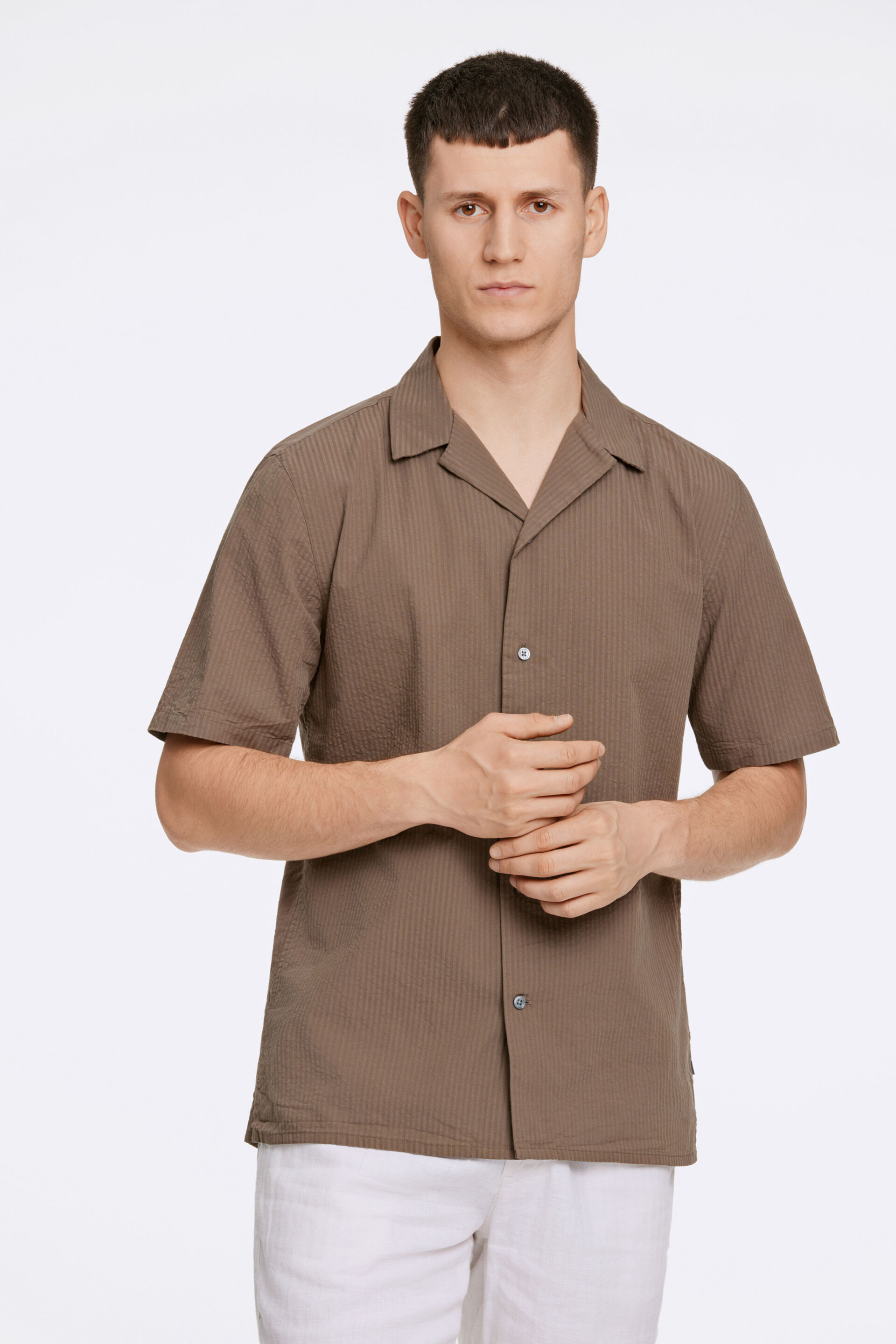 Casual shirt Casual shirt Brown 60-202083