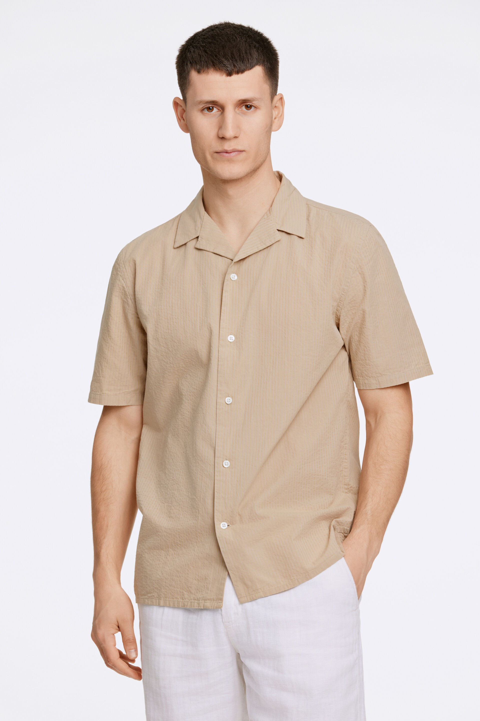 Casual skjorte Casual skjorte Sand 60-202083