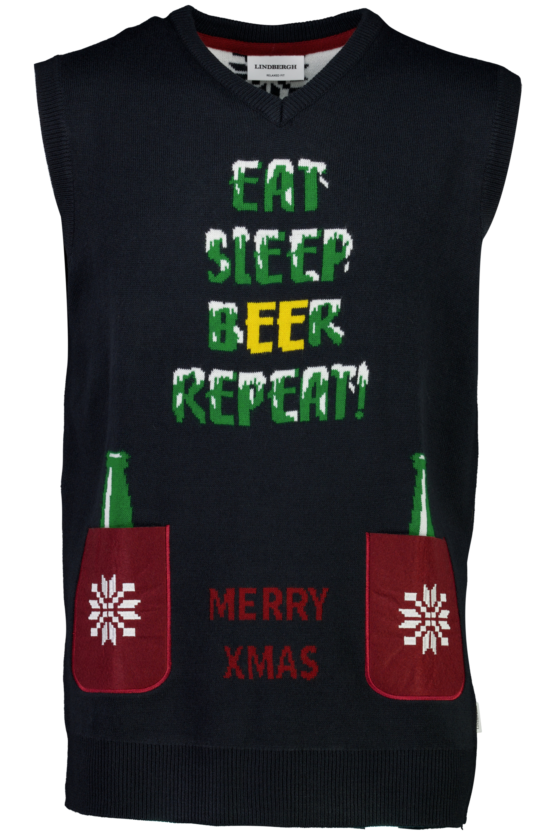 Tilbud Lindbergh Strikvest - køb billigt