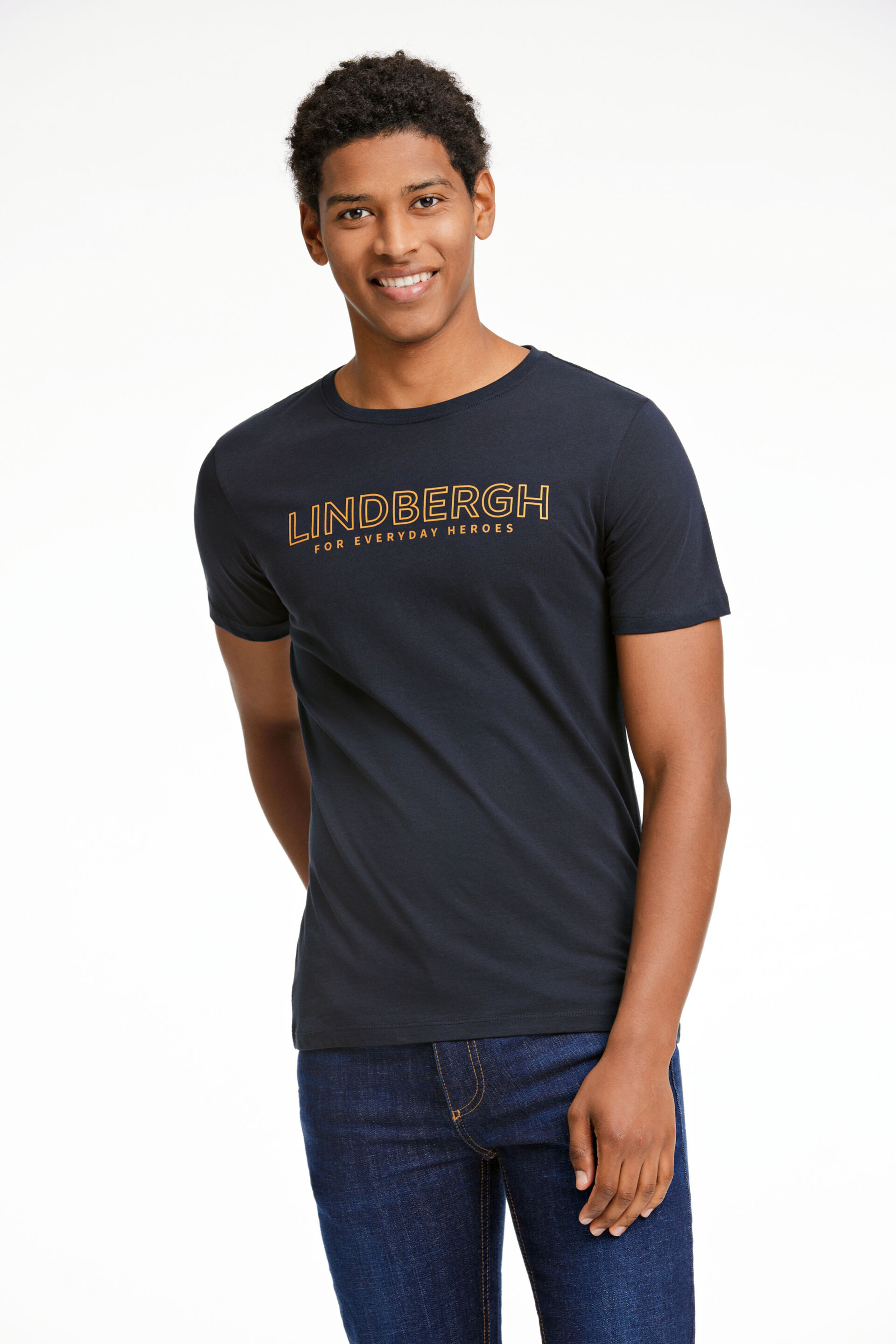 Lindbergh  T-shirt Blå 30-400214
