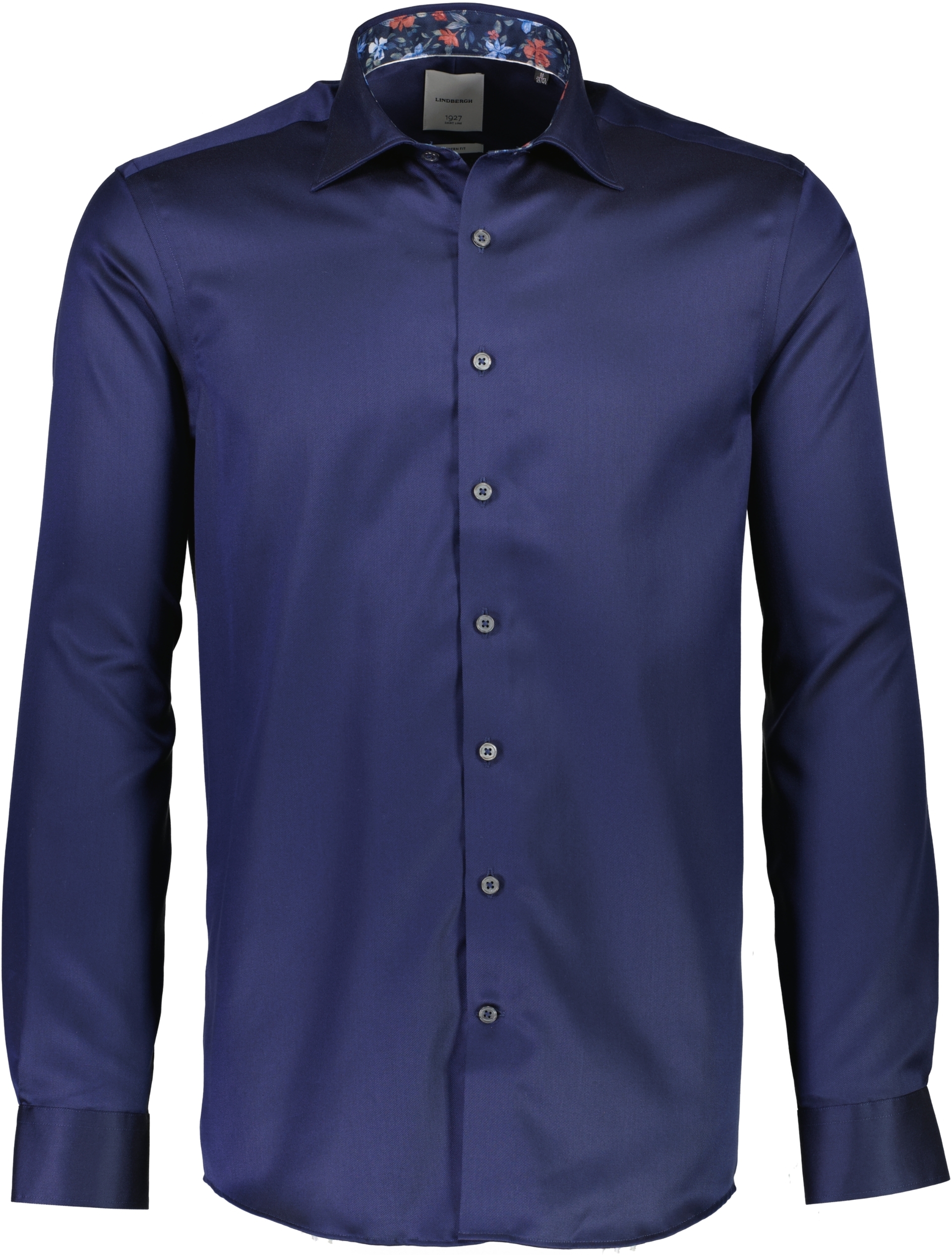 Lindbergh Business casual skjorta blå / dark blue