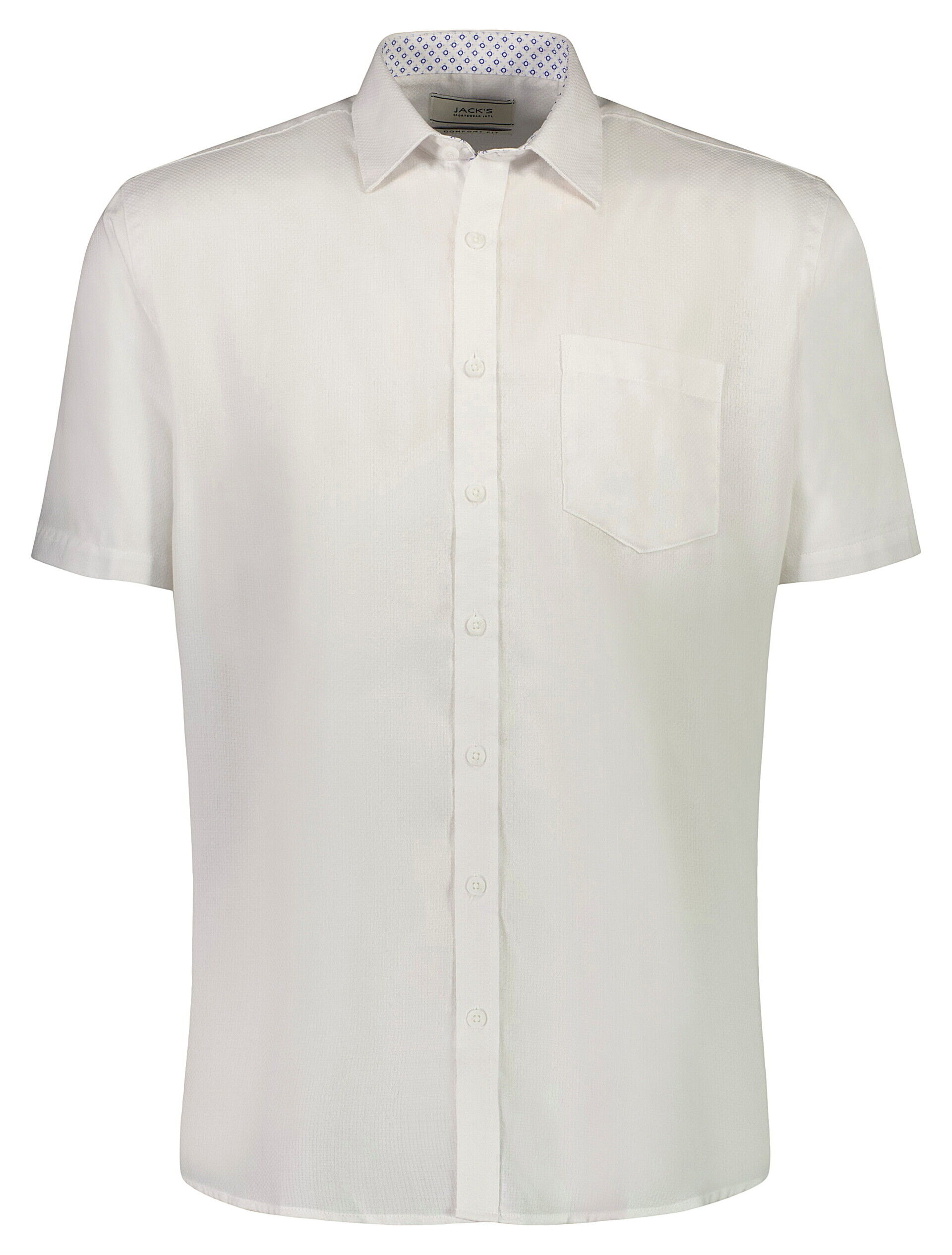 Jack's  Casual skjorta Vit 3-200061